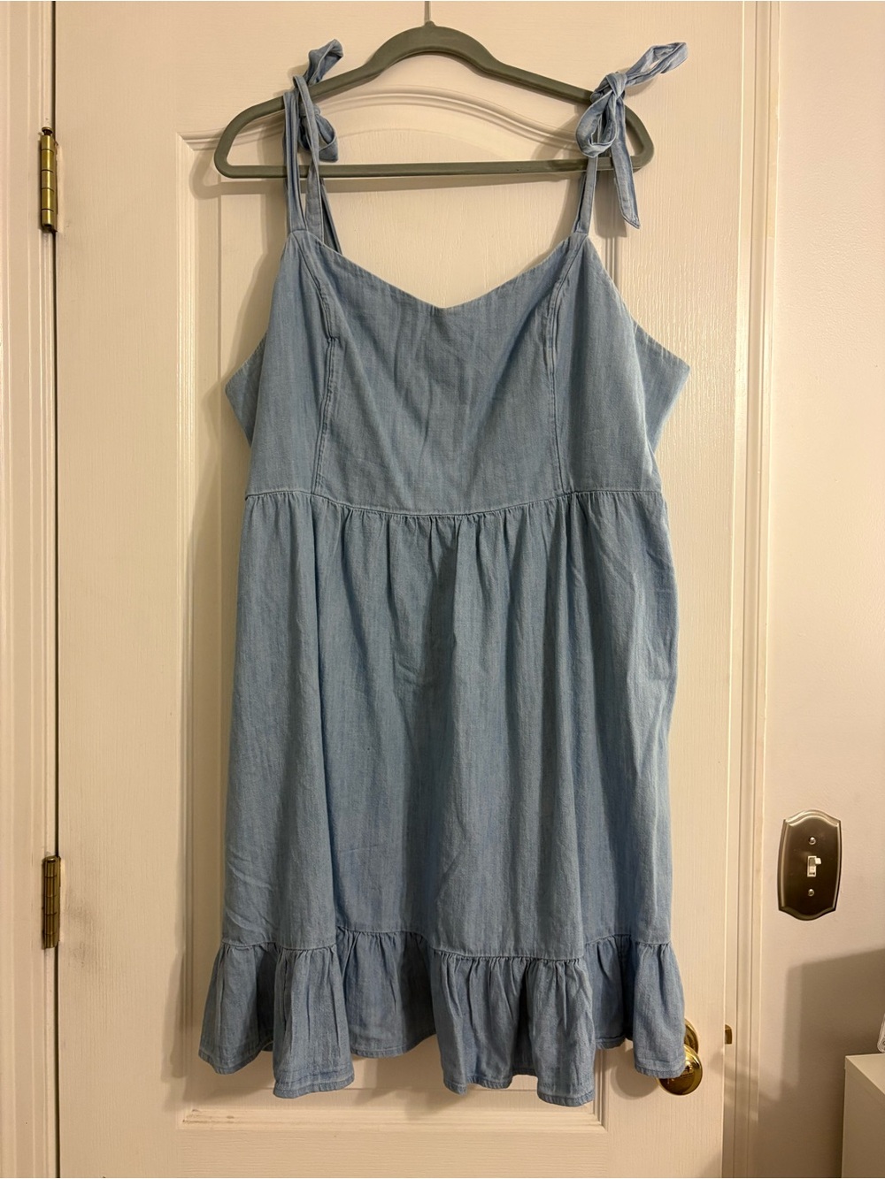 Light Wash Denim Dress